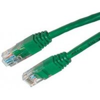 Кабель патч-корд UTP 5e кат. 0,3м. TWT TWT-45-45-0.3-GN