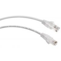 Кабель патч-корд UTP 5e кат. 0,3м. Cabeus PC-UTP-RJ45-Cat.5e-0.3m-WH