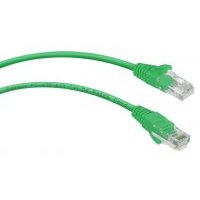 Кабель патч-корд UTP 5e кат. 0,3м. Cabeus PC-UTP-RJ45-Cat.5e-0.3m-GN