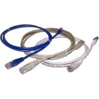 Кабель патч-корд UTP 5e кат. 0,5м. TWT TWT-45-45-0.5-BL