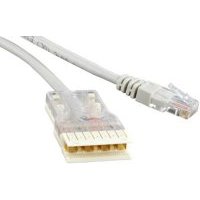 Кабель патч-корд Hyperline PC-110-RJ45-4P-C5e-1M-LSZH-GY