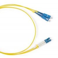 Кабель патч-корд волоконно-оптический Hyperline FC-9-LC-SC-UPC-1M