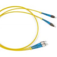 Кабель патч-корд волоконно-оптический Hyperline FC-D2-9-FC/UR-FC/UR-H-1M-LSZH-YL