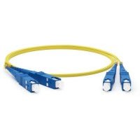 Кабель патч-корд волоконно-оптический Hyperline FC-D2-9-SC/UR-SC/UR-H-3M-LSZH-YL