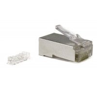 Разъем Hyperline PLUG-8P8C-UV-C6-SH-100