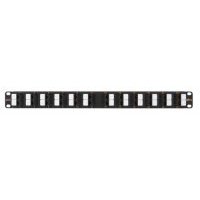 Патч-панель NikoMax NMC-RP24UD2-AN-1U-BK