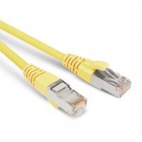 Кабель патч-корд FTP 5e кат. 3м. Hyperline PC-LPM-STP-RJ45-RJ45-C5e-3M-LSZH-YL