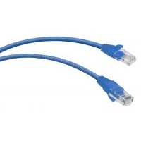 Кабель патч-корд UTP 6 кат. 0.3м. Cabeus PC-UTP-RJ45-Cat.6-0.3m-BL