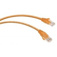 Кабель патч-корд UTP 6 кат. 0.3м. Cabeus PC-UTP-RJ45-Cat.6-0.3m-OR