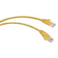 Кабель патч-корд UTP 6 кат. 0.3м. Cabeus PC-UTP-RJ45-Cat.6-0.3m-YL