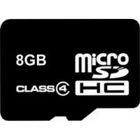 Карта памяти 8GB SmartBuy micro SDHC class 4 (без адаптеров) SB8GBSDCL4-00