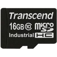 Карта памяти 16GB Transcend Transcend Industrial microSD cl.10 (без адаптера) TS16GUSDC10I