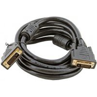 Кабель интерфейсный DVI-DVI VCOM 25M/25M