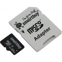 Карта памяти 64GB SmartBuy MicroSDXC, Сlass 10 Pro, UHS-I U3 (80/90 Mb/s) + SD адаптер SB64GBSDCL10U3-01