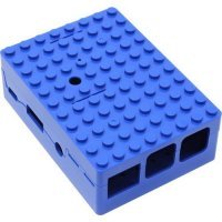 Корпус ACD blue ABS Plastic Building Block case for Raspberry Pi 3 B RA184