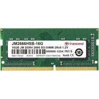 Модуль памяти SODIMM DDR4 16GB Transcend JetRam PC4-21300 2666MHz CL19 1.2V JM2666HSB-16G