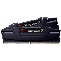 Модуль памяти DDR4 16GB (2*8GB) G.Skill Ripjaws V PC4-25600 3200MHz CL16 XMP 1.35V Classic Black F4-3200C16D-16GVKB