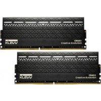 Модуль памяти DDR4 16GB (2*8GB) KLEVV PC4-21300 2666MHz CL15 CRAS II WHITE LED RTL KM4Z8GX2N-2666-1