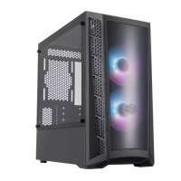 Корпус Cooler Master MCB-B320L-KGNN-S01 черный, без БП, с окном, 2*USB 3.0, audio MasterBox MB320L ARGB