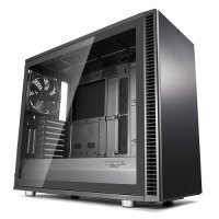 Корпус ATX Fractal Design FD-CA-DEF-S2-GY-TGL black, без БП, с окном, 2xUSB 2.0, 2xUSB 3.0, USB Type-C, аudio (701064) Define S2 TG Gunmetal