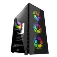 Корпус ATX Powercase CMIG4C-A4 черный, без БП, с окном, USB 3.0, 2*USB 2.0, audio Mistral G4С ARGB