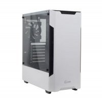 Корпус ATX Powercase CAXW-F3 белый, без БП, с окном, USB 3.0, 2*USB 2.0, audio Alisio X3