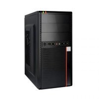 Корпус mATX Exegate EX284036RUS minitower, AA450, 80mm, 2*USB+2*USB3.0, Audio, black BA-204U