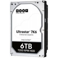 Жесткий диск 6TB SATA 6Gb/s Western Digital HUS726T6TALE6L4 3.5" Ultrastar 7K6 7200rpm 256MB 512E SE Bulk 0B36039