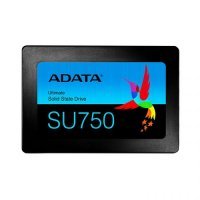 Накопитель SSD 2.5'' ADATA 1TB Ultimate SU750 SATA-III 3D TLC 550/520MB/s IOPS 65K/75K MTBF 2M 7mm ASU750SS-1TT-C