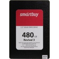 Накопитель SSD 2.5'' SmartBuy Revival 3 480GB SATA-III TLC 3D NAND PS3111 550/460 IOPS 81K MTBF 1.8M 7mm Bulk SB480GB-RVVL3-25SAT3