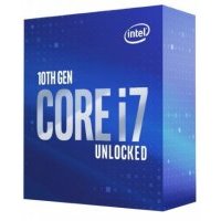Процессор Intel BX8070110700K Comet Lake 8C/16T 3.8-5.1GHz (LGA1200, DMI 8GT/s, L3 16MB, UHD Graphics 630 1.2GHz, 14nm, 95W) Box Core i7-10700K