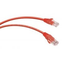 Кабель патч-корд UTP 6 кат. 0,5м. Cabeus PC-UTP-RJ45-Cat.6-0.5m-RD
