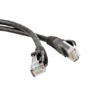Кабель патч-корд UTP 5e кат. 3м. Lanmaster LAN-PC45/U5E-3.0-BK