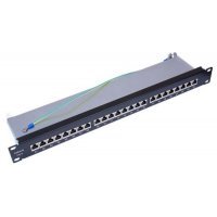Патч-панель Cabeus PL-24-Cat.6-SH-Dual