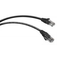 Кабель патч-корд UTP 6 кат. 0,5м. Cabeus PC-UTP-RJ45-Cat.6-0.5m-BK