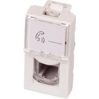 Вставка Lanmaster LAN-SIP-22TEL-WH