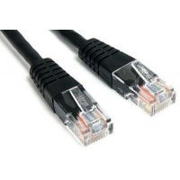 Кабель патч-корд UTP 6 кат. 0,5м. Lanmaster LAN-PC45/U6-0.5-BK
