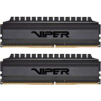 Модуль памяти DDR4 64GB (2*32GB) Patriot Blackout PC4-25600 3200MHz CL16 2Gx8 2R UDIMM радиатор 1.35V PVB464G320C6K