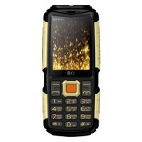 Мобильный телефон BQ Tank Power 2430, черный/золотистый 85955785