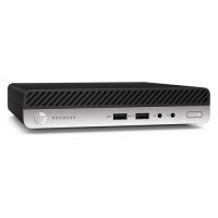 Компьютер HP ProDesk 405 G4, AMD Athlon Pro 200GE, DDR4 4ГБ, 500ГБ, AMD Radeon Vega 3, Free DOS, черный [7pg03es] 7PG03ES