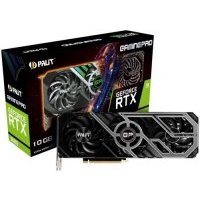 Видеокарта PCI-E Palit 10GB GDDR6X 320bit 8nm 1440/19000MHz HDMI/3*DP GeForce RTX 3080 GamingPro