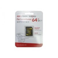 SecureDigital 64Gb Hikvision HS-SD-P10/64G {SDXC Class 10, UHS-I} 