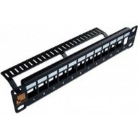 Патч-панель наборная 10", неэкранированная, 12 портов, 1U, LANMASTER 