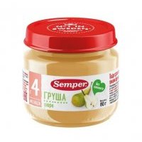 Пюре Semper Груша, 80гр 