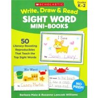 Write, Draw & Read Sight Word Mini-Books 