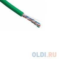 Кабель Lanmaster UTP кат.5е 305м зеленый LAN-5EUTP-GN 
