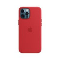 Чехол-крышка Apple MHLF3ZE/A для iPhone 12 Pro Max, силикон, красный 