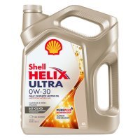 Моторное масло SHELL Helix Ultra ECT 0W-30 4л. синтетическое [550046375] 550046375