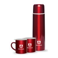 Термос АРКТИКА 102-1000S, 1л, красный 102-1000S/RED