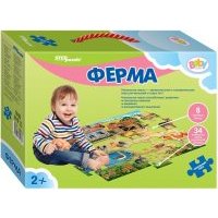 Головоломки, пазлы Step Puzzle Напольный пазл "Ферма"